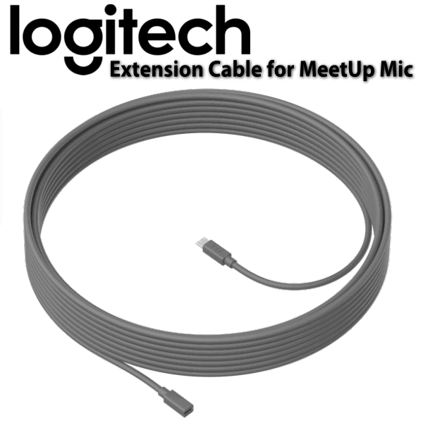 Logitech Rally Mic Pod Extension Cable - microphone extension