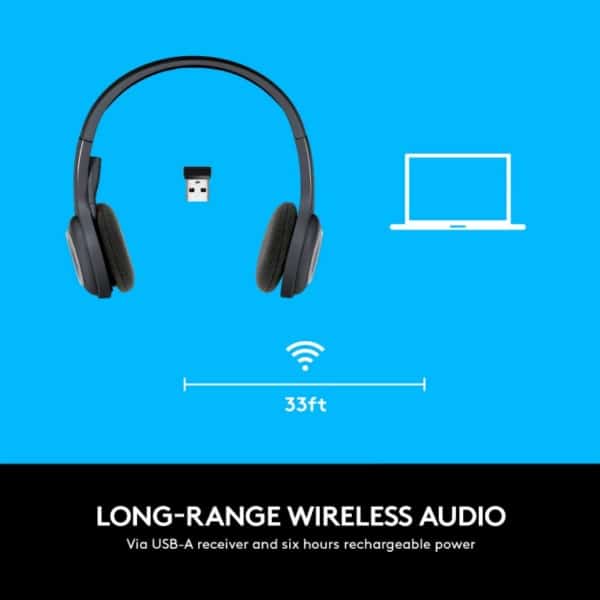 Logitech H600 Wireless Headset Kenya Headset For your calls and