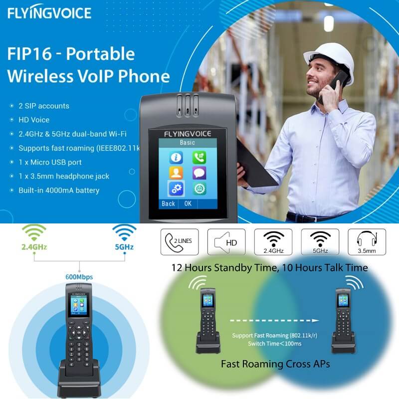 Flying Voice Fip16 Wireless Phone Kenya