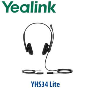 Yealink Yhs34 Lite Qd Rj Dual Wired Headset Kenya