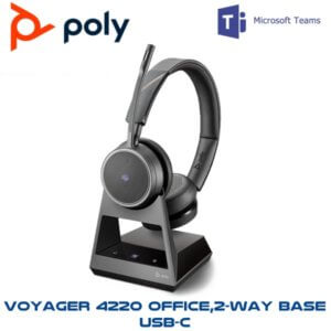 poly voyager4220 office 2 way base usb c microsoft teams kenya