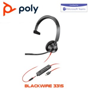 poly blackwire3315 usb c teams kenya